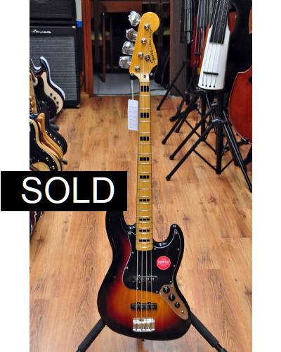 Squier Classic Vibe 70's Jazz Bass Sunburst